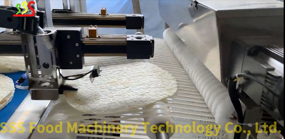 Fully Automatic Tortilla Production Line With Packing 800 - 3000pcs/H