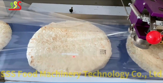 Fully Automatic Tortilla Production Line With Packing 800 - 3000pcs/H