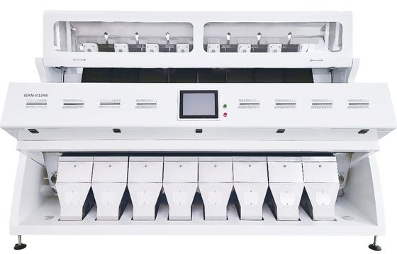 SSS 6 Chute 384 Canal Máquina de clasificación de colores de granos de alta potencia con una capacidad de 5-6 toneladas/hora