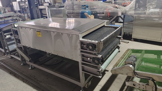 Pequeña máquina automática para hacer tortillas horno de gas 1400 pcs por hora