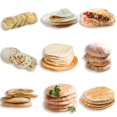 Máquina de tortillas comercial de plata modelo 550 automático de grado automático para su negocio de alimentos