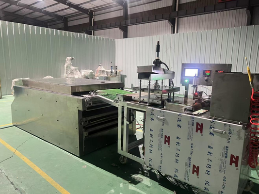 Cadena de producción de tortillas de alta automatización de acero inoxidable 304 con salida de 800-1500 piezas/hora