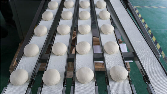 Sistema de enfriamiento de una o tres capas Línea de producción de tortillas con un grosor mínimo de 0,5 mm y un consumo de energía de 15-30 KW Máquina para hacer tortillas