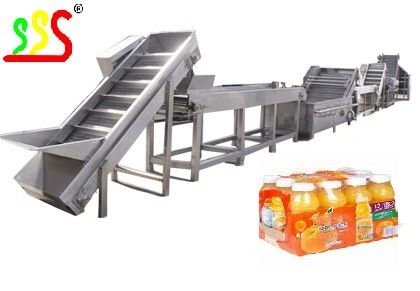 2t/H mango Juice Processing Machine 300 - embalaje de la botella 500ml
