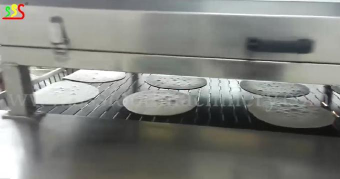 cadena de producción de calefacción eléctrica de la tortilla 1300pcs/h del 10cm 1