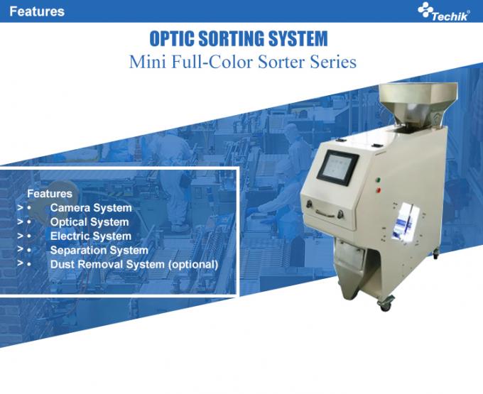 Mini máquina de clasificación de color de arroz / granos de café / granos para los mercados africanos 1