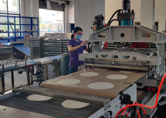 Máquina para hacer tortillas de bajo consumo y alta velocidad, 2000 piezas/hora 7
