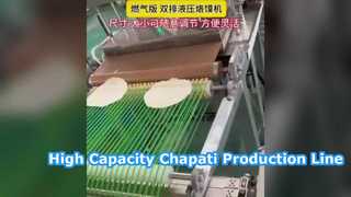 línea de producción de chapati